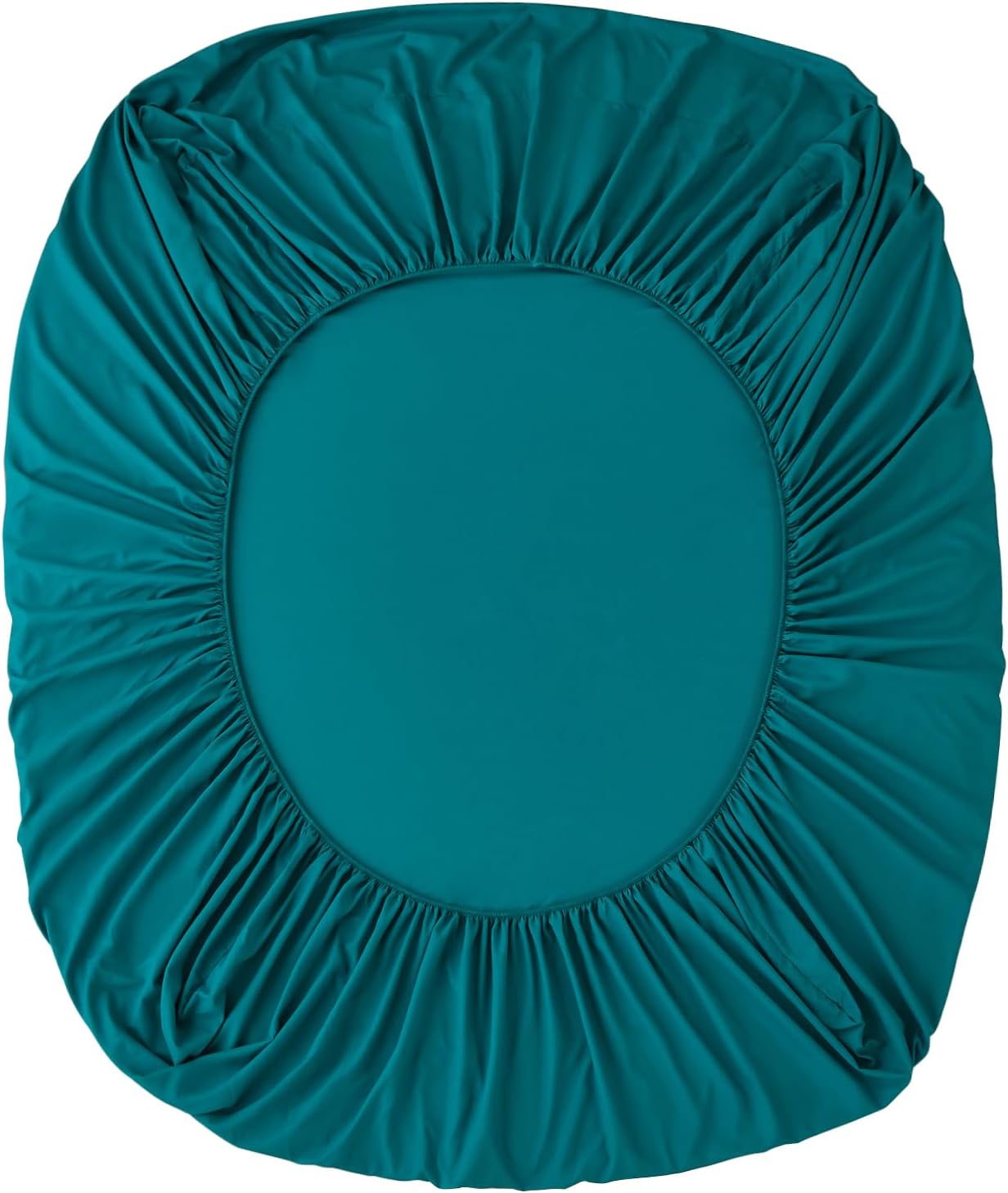 Yiran Queen Comforter Set Teal Bed in a Bag Floral Comforter Sets Soft Microfiber Boho Bedding Sets for All Season,7 Piece,90"×90" - Image 7