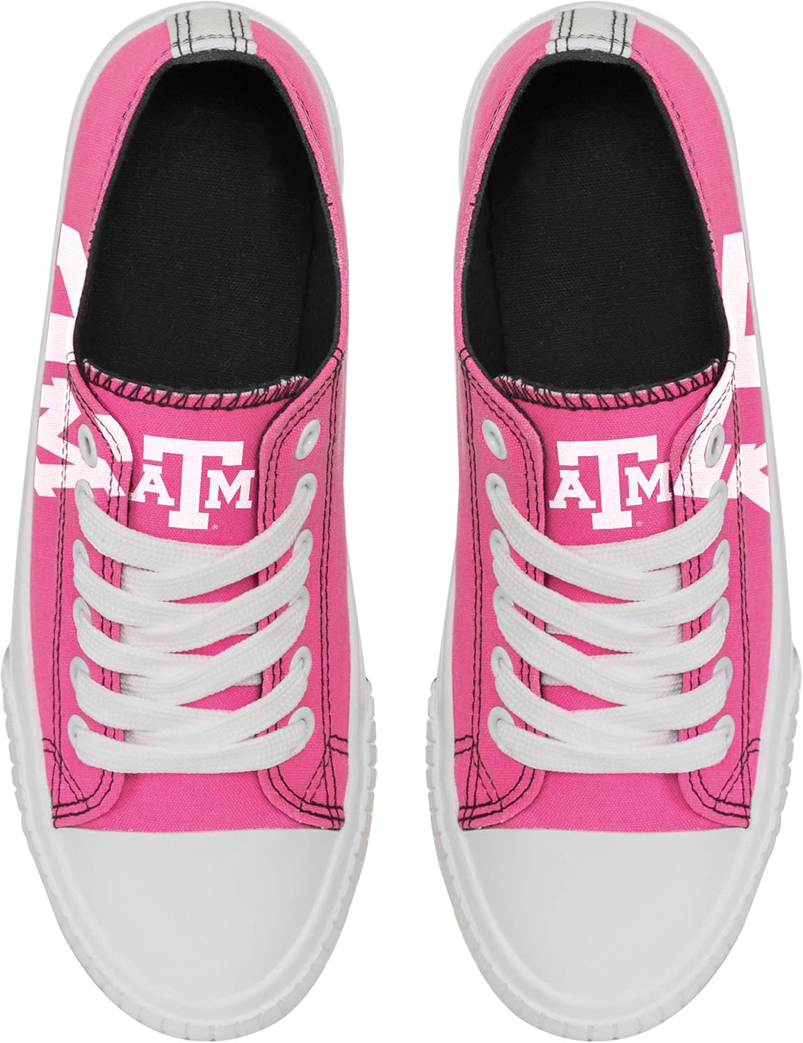 FOCO NFL womens Nfl Team Logo Ladies Fashion Low Top Canvas Sneakers Shoes