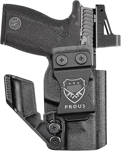 PROUS Funda Kydex IWB Select para Echelon/Hellcat Pro/Hellcat, S&W Bodyguard 2.0/M&P 9/.40, Glock 17/19/43X MOS, Sig P365/P320 M17 M18, Taurus