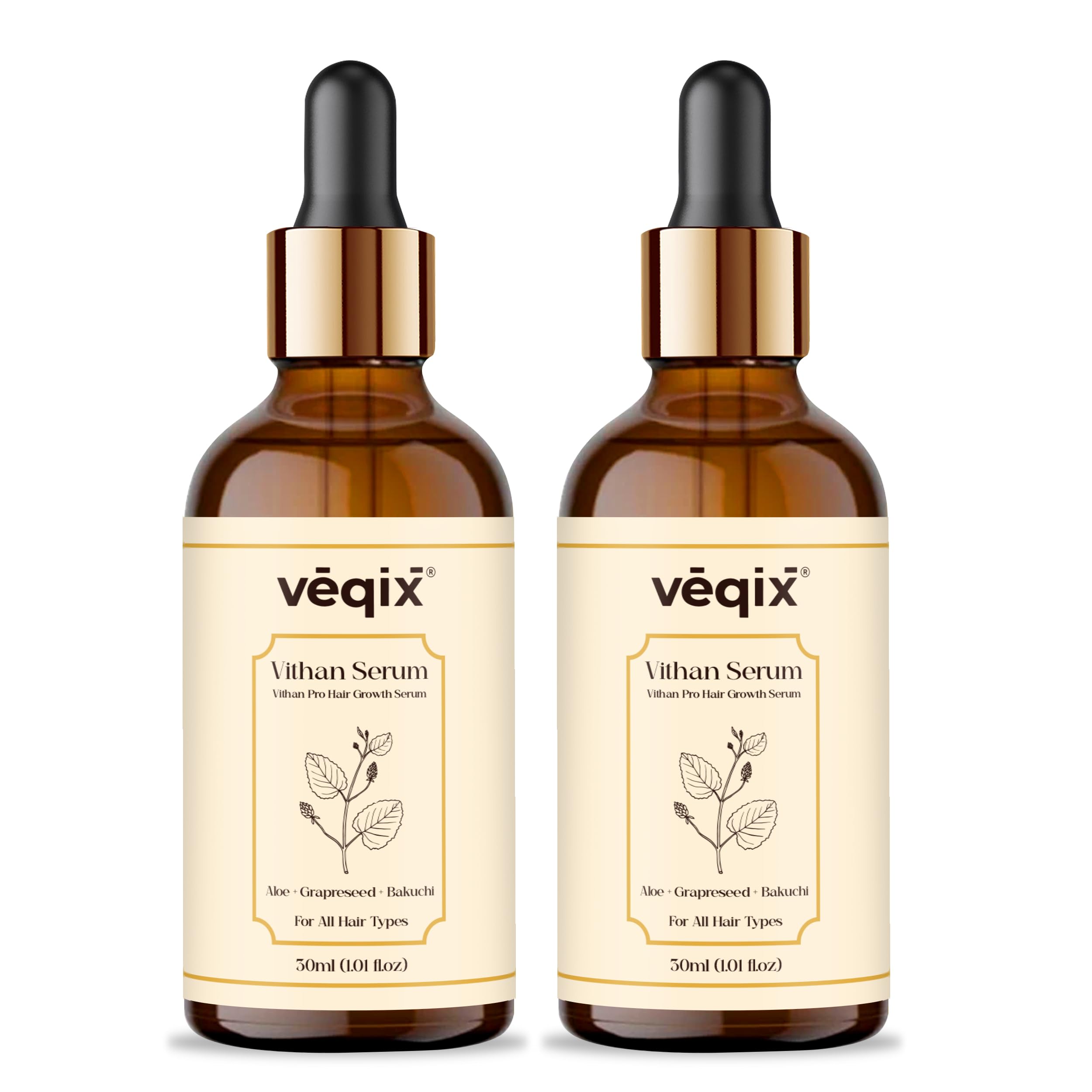Veqix Vithan Pro Hair Serum Hair Serum For Dry frizzy Hair, Vitamin E Nourishment, 48 hour frizz free, non-sticky-30 ML-image-44