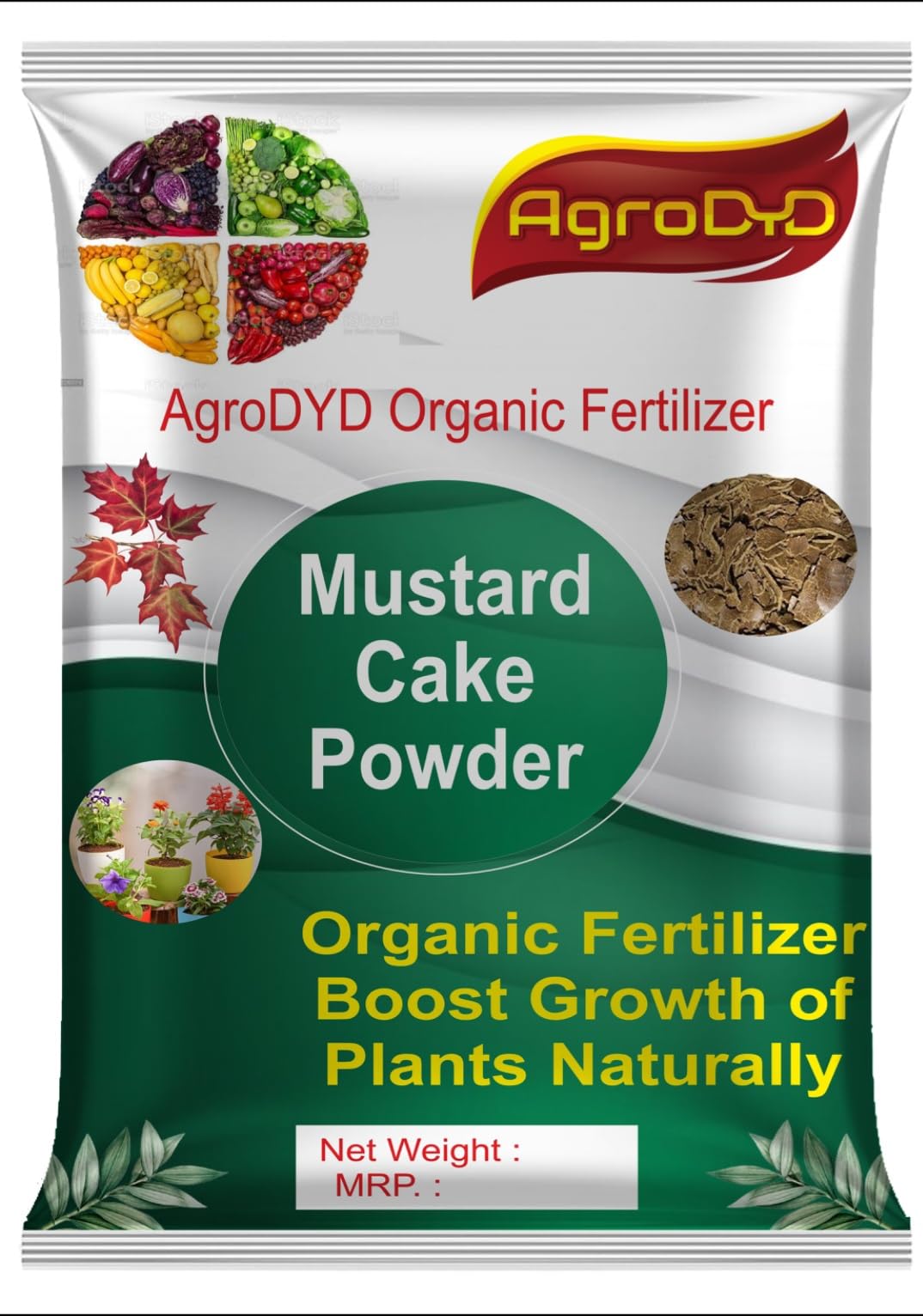 AgroDYD Mustard Oil Cake Powder For Healthy Plants and Soil - An Organic Fertilizer For Home Gardens and Potting Plants, Plant Growth Booster 2kg (B0CGPJGDTH) Amazon Price History, Amazon Price Tracker