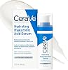 Sérum de ácido hialurónico CeraVe para rostro, hidratante para piel seca, 1oz | Cuidado de la piel, hidrata la piel seca con vitamina B5 y ceramidas en una fórmula sin fragancia para aplicar bajo el humectante facial 1