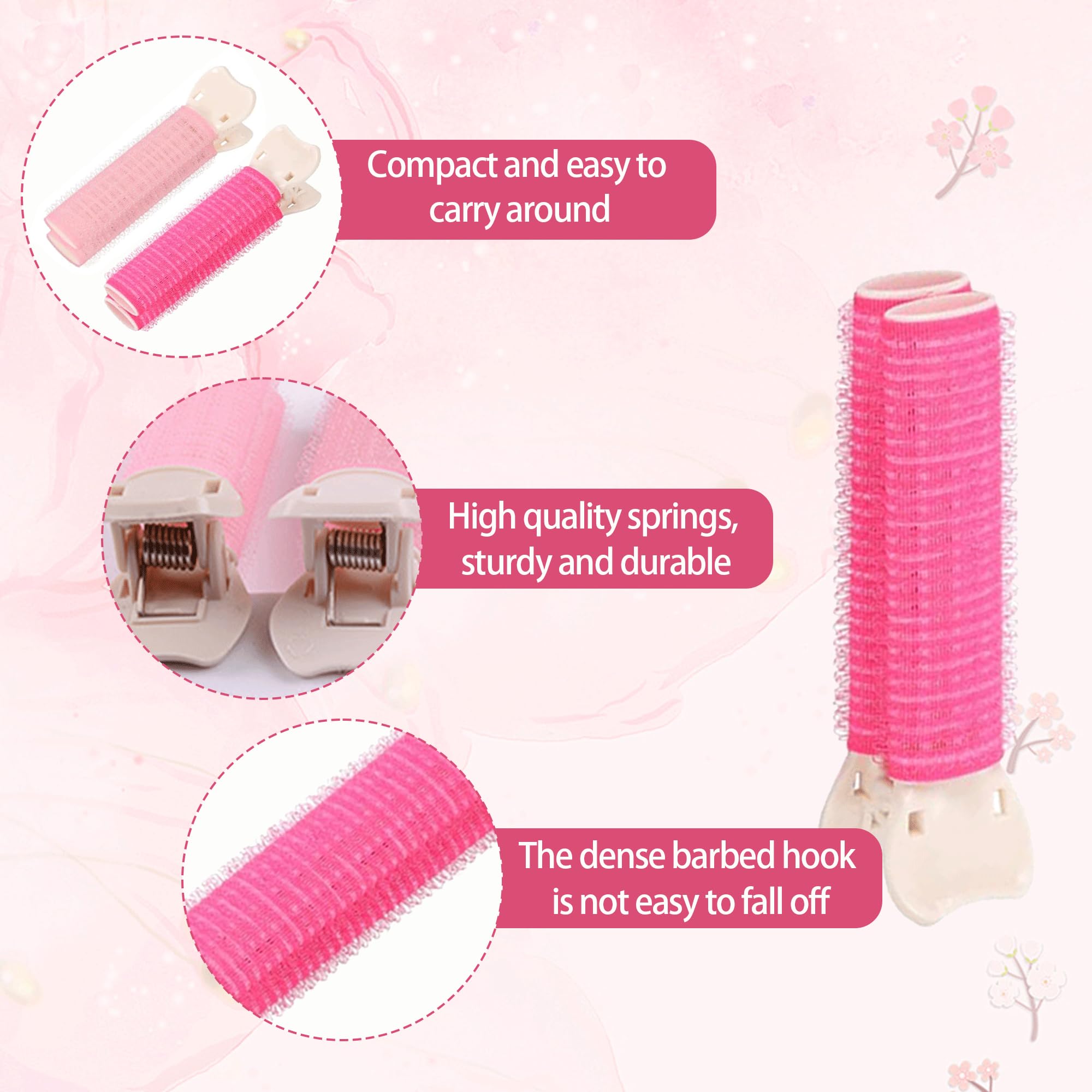 10 Pcs Volume Root Hair Clips Portable Multi Purpose DIY Stylish Curls for Women Girls - Home Travel Salon - Image 3