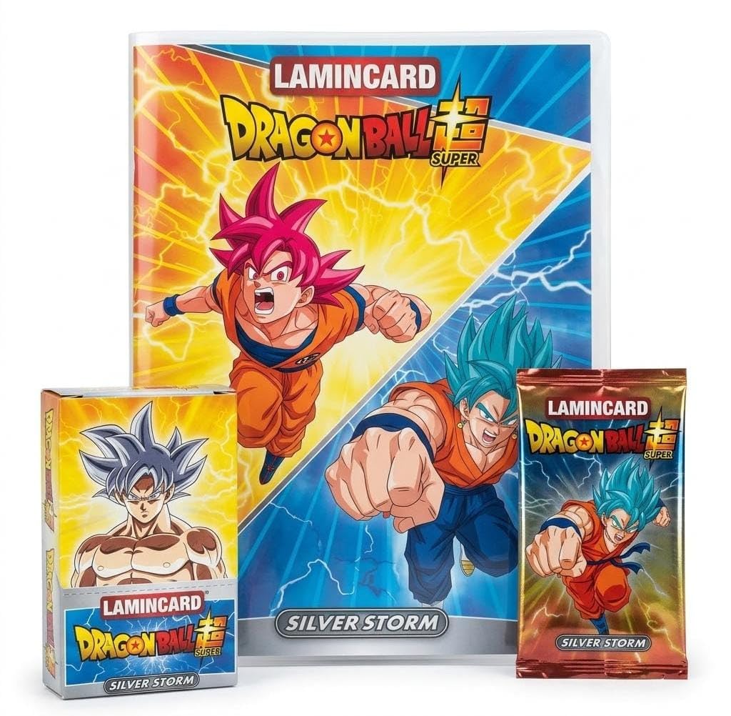Dragon Ball Super Lamincard Set Bustina + Box 24 Bustine Diramix