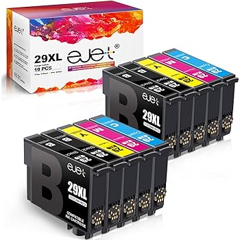 Jarbo Remplacer Pour Epson 29xl Cartouches D Encre Compatible Avec Epson Expression Home Xp 255 Xp 235 Xp 352 Xp 435 Xp 332 Xp 345 Xp 257 Xp 335 Xp 245 Xp 342 Xp 247 Xp 432 Xp 455 Xp 452 10 Packs Amazon Fr Fournitures De Bureau