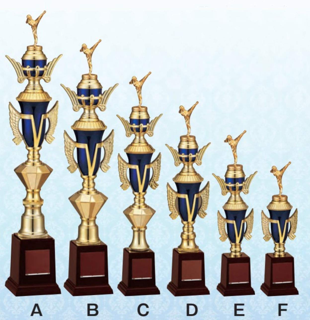 [ 新品　]トロフィー Amazon | WIN スタンダード トロフィー 【自転車】 JB-2521F | WIN