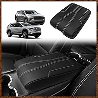 Vista 104 de Muslogy Funda para reposabrazos de consola central apta para Chevy Silverado/Tahoe y GMC Sierra/Yukon 2007-2013, cómoda almohadilla