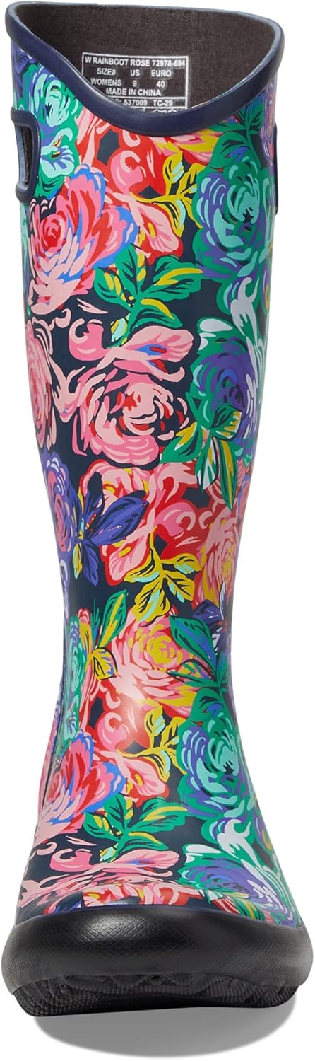 BOGS womens Rainboot - Rose Garden