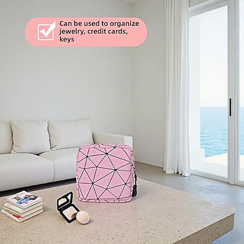 Miniatura 9 de Bolsa de almacenamiento de servilletas sanitarias, bolsa de taza menstrual, bolsa de período para adolescentes y niñas, almohadilla menstrual