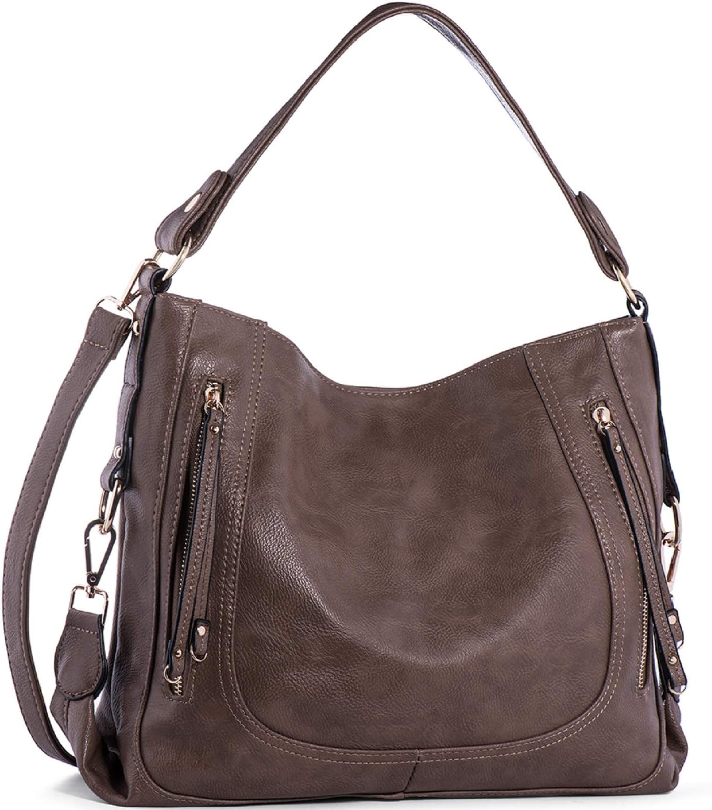 UTAKE Handbags for Women, Women's Shoulder Bags PU Leather Hobo Handbags Top-Handle Purse for Ladies