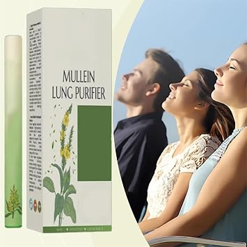 Mullein Lung Purifier, Upgraded Herbal Diffuser Pen,Herbal Lung Cleansing Inhaler,Aromatherapy Inhaler,Mullein Inhaler for Lung Cleansing and Breathing Support,Herbal Mullein Diffuser (2)