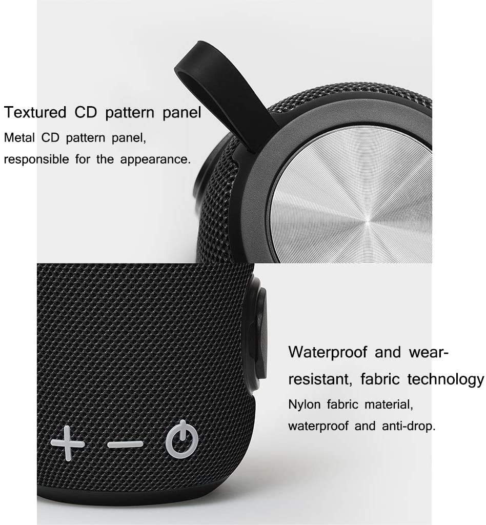 Altoparlante per Doccia Bluetooth, Altoparlante Bluetooth Impermeabile IPX7 con 12H Playtime, Rumoroso HD Suono, Altoparlante Portatile Esterno per Piscina Beach Home Party Travel, Blue