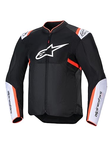 Alpinestars T SPS Air V2 Motorcycle Jacket Lightweight Mesh Ventilated, Sport Fit Tech Air