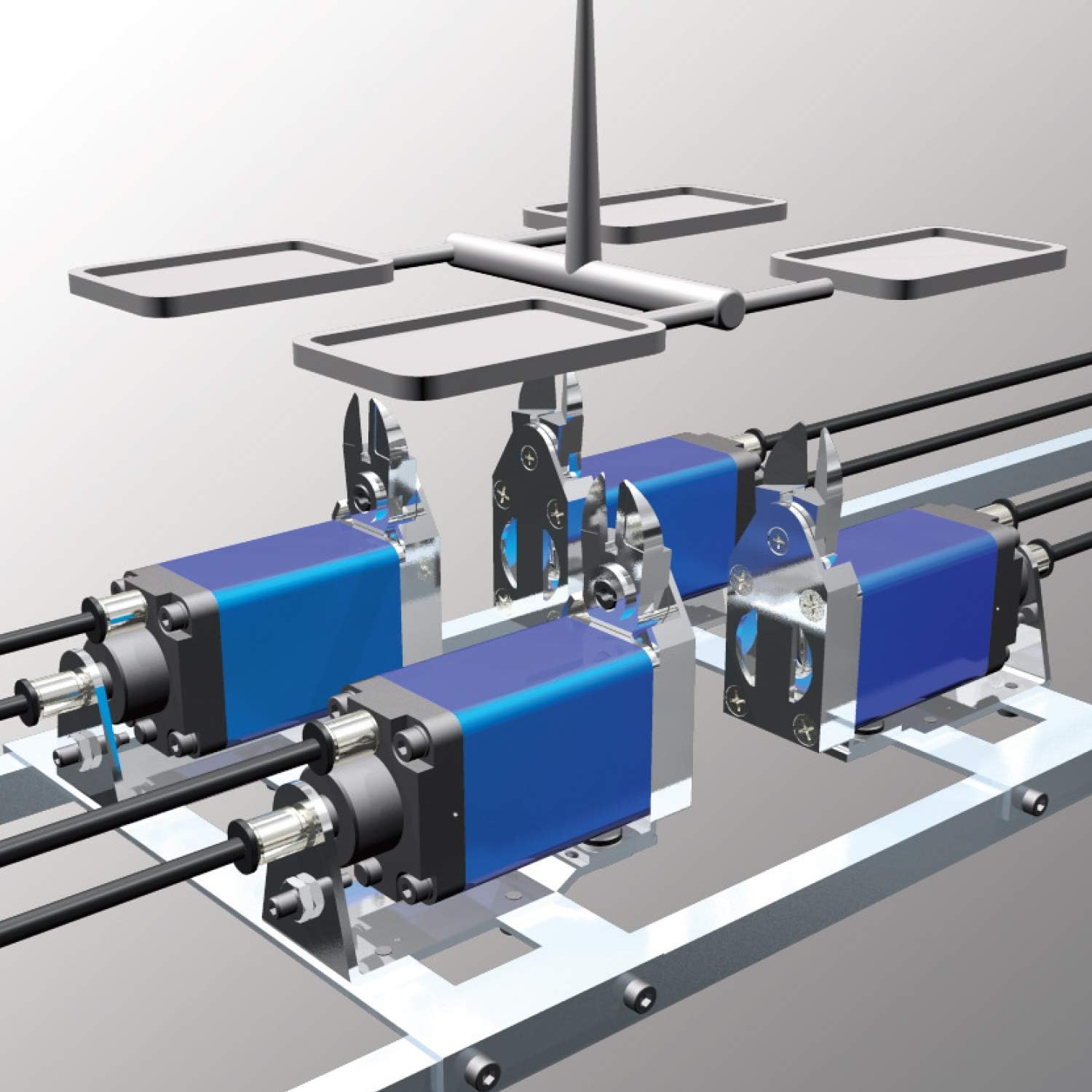 Vessel NY05AJB Sliding Air Nipper, Horizontal Blade, GT-NY05 Type, Straight Blade for Resin, Carbide Chip Included