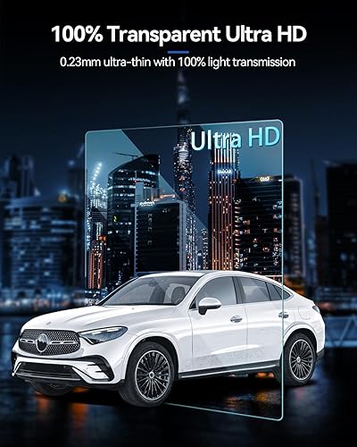 Miniatura 262 de Protector de pantalla de coche para Ford Edge 2024 2025 2023 2022 2021 (SE/SEL/ST-Line/Titanio/ST) Accesorios Protector de pantalla de vidrio