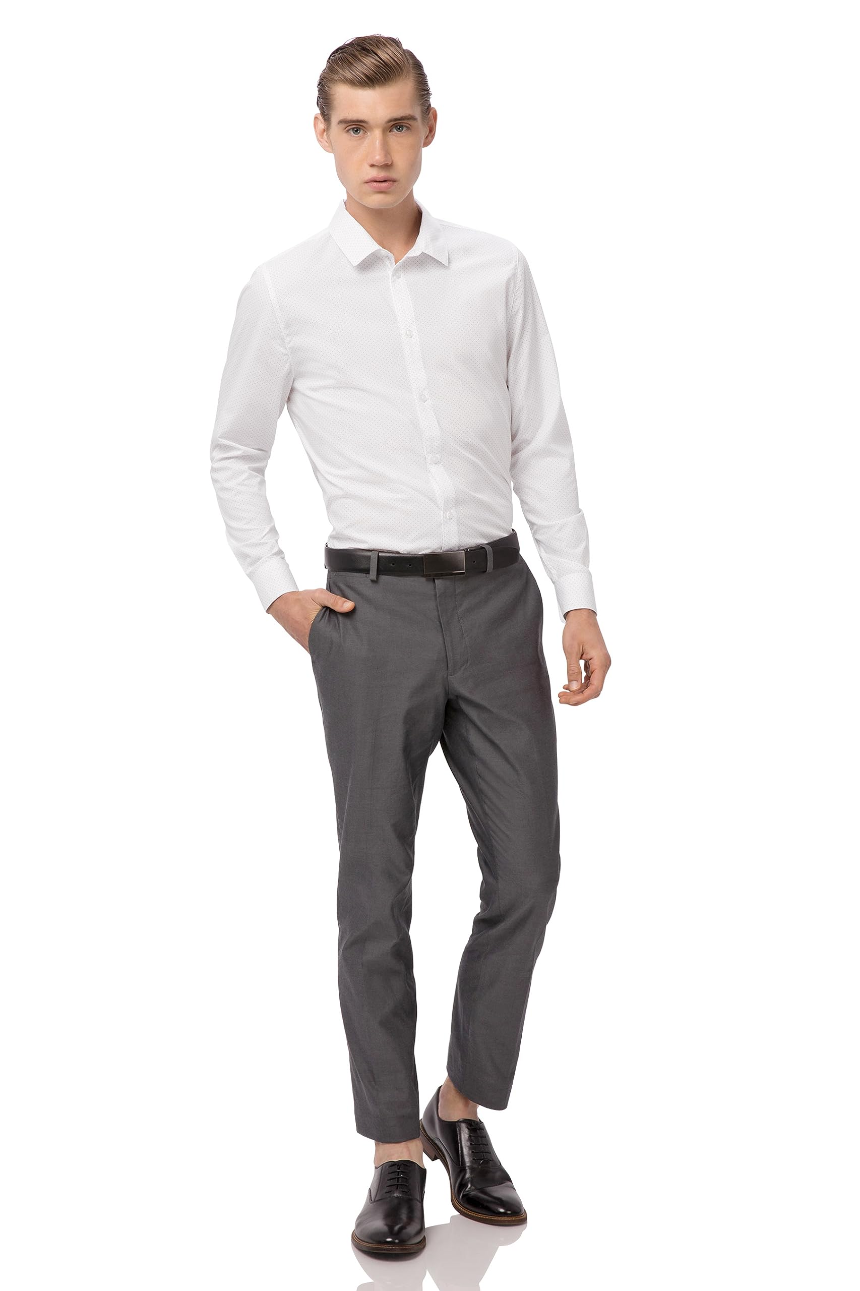Chef Works Mens Deco Shirt Camicia Button-Down Uomo