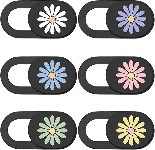 Miniatura 30 de 6 unidades de 6 estilos de nave espacial alienígena linda cubierta para cámara de laptop, accesorios de protección de privacidad, bloqueador de