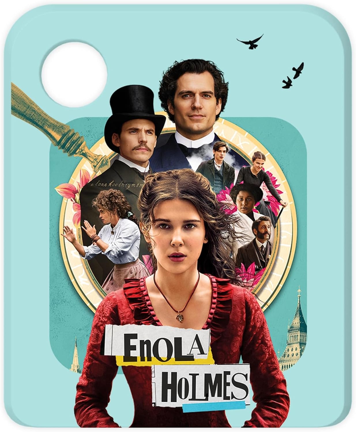 Audio Token: Enola Holmes - The Fall of the Missing Lords, Audiobook for Children from 4 Years, Playing Time Approx. 249 Minutes