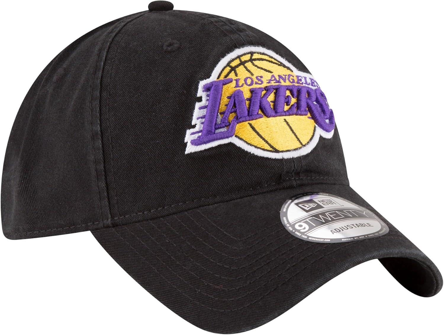 New Era Unisex-Adult NBA Core Classic 9TWENTY Basketball Black Alternate Adjustable Hat Cap One Size Fits All - Image 3