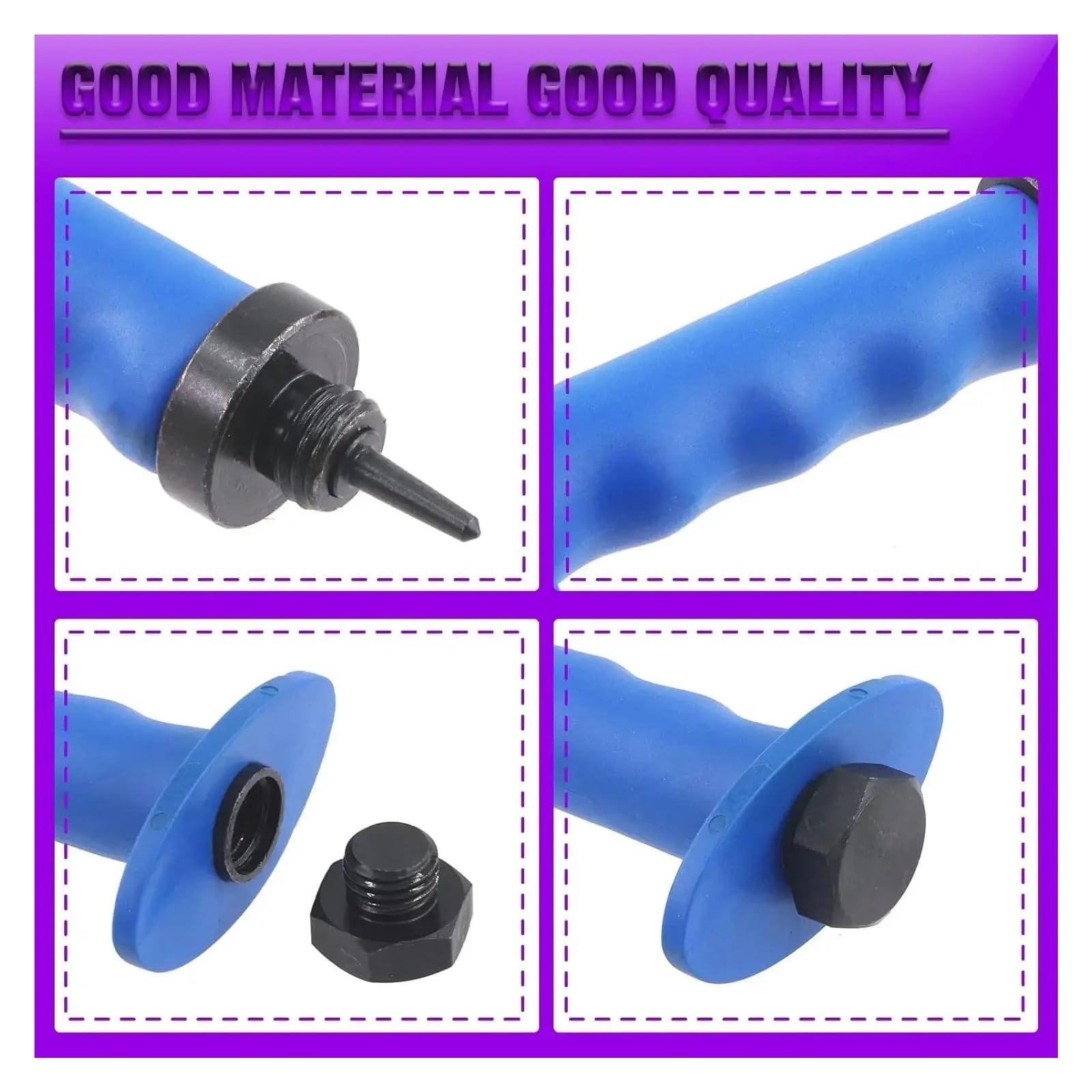 14-teiliges Locherset (5–35 mm) aus hochkohlenstoffhaltigem Stahl for Leder und Kunststoff, Gummi und Leder. Geeignet for DIY-Projekte. Breites Anwendungsgebiet