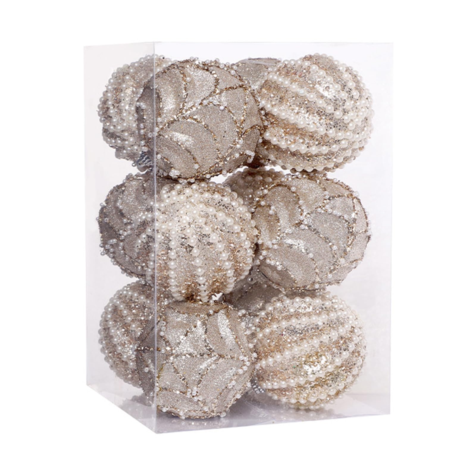 Of 12 Baubles for Holidays Celebration Shatterproof Christmas Tree Pendants Shimmering Hanging Baubles Accessories Bauble Set