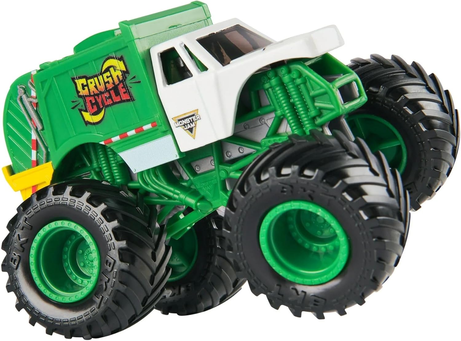 Monster Jam 2025 Official 1:64 Diecast Truck Series 42 On The Job Crush Cycle