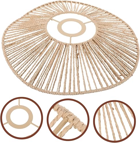 Miniatura 2 de Yardwe La rota de la sombra que teje fácil instala la pantalla de la cuerda de papel para el restaur