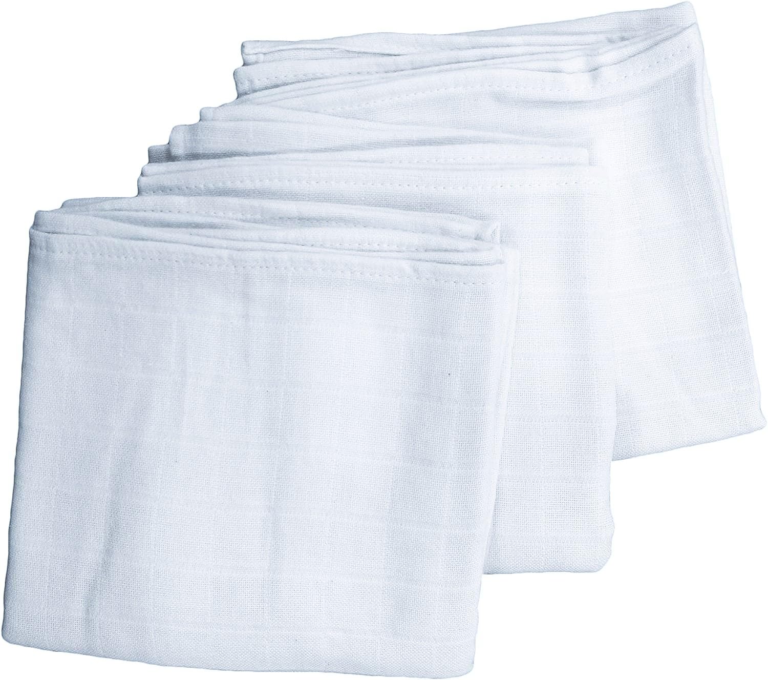 Doudou Bébé Mousseline Langes Bébé Coton Bio - Lot De 3 - 70x70cm