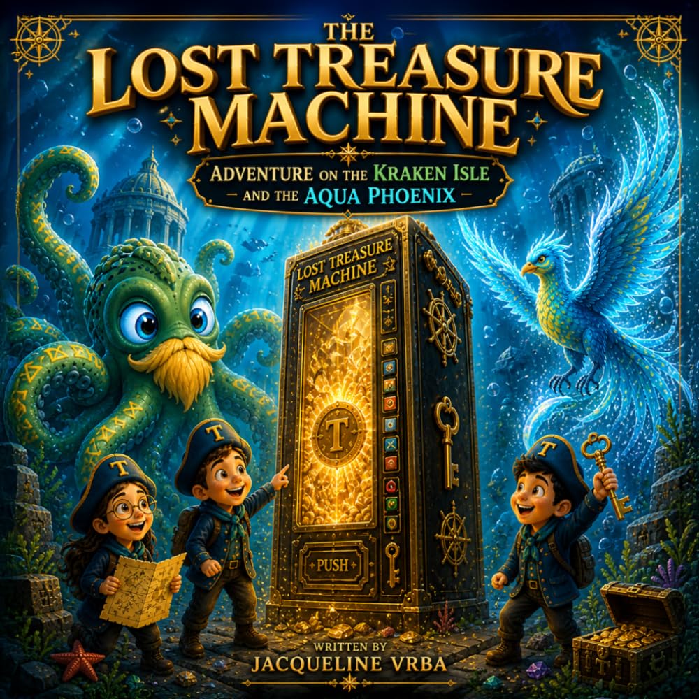 The Lost Treasure Machine: Adventure on the Kraken Isle and the Aqua Phoenix