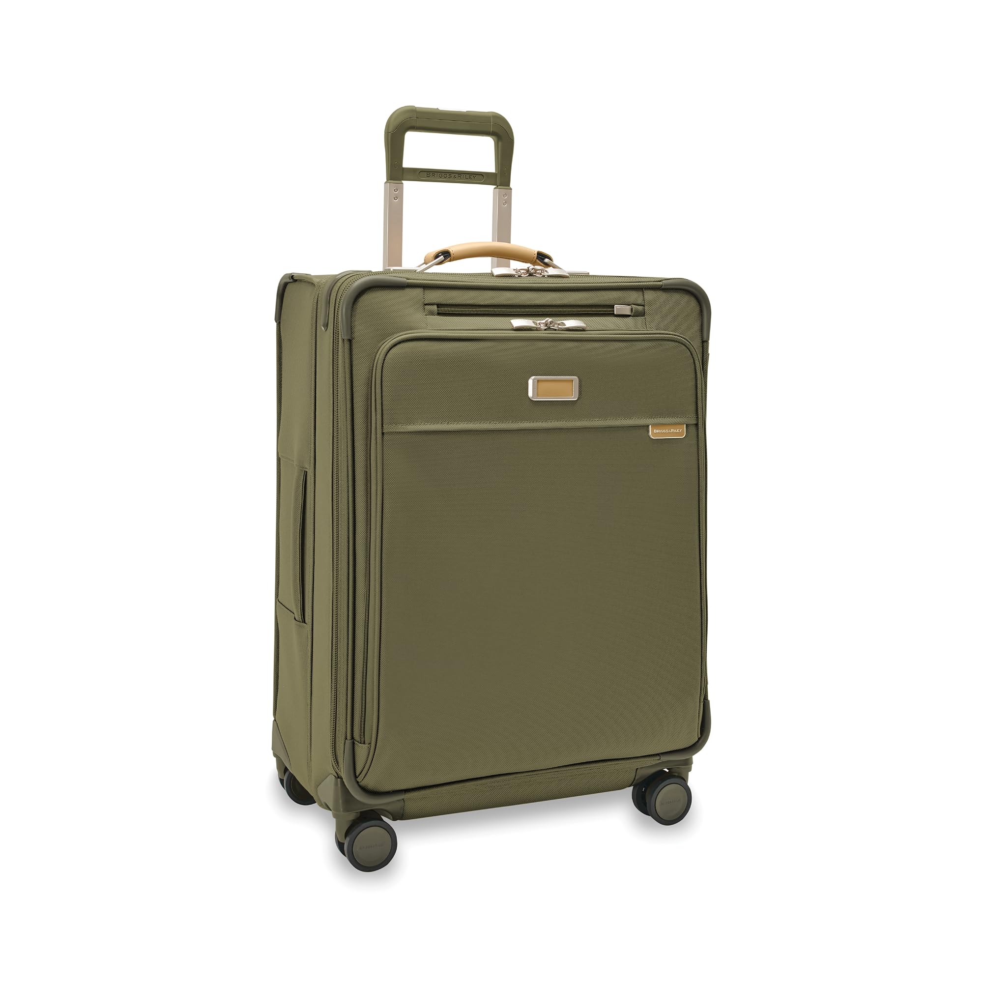 Briggs & Riley Baseline Global Carry-On Spinner,Olive