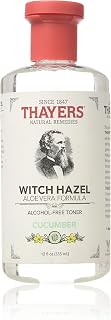 THAYERS Witch Hazel with Aloe Vera, Cucumber, Clear, 12 Fl Oz