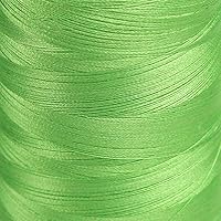 Vista 17 de Elvis 120D/2 - Hilo de bordar luminoso, carrete de 3280 yardas, color verde medusa