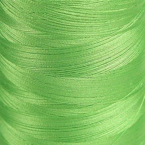 Elvis 120D2 - Hilo de bordar luminoso, carrete de 3280 yardas, color verde Sweetleaf