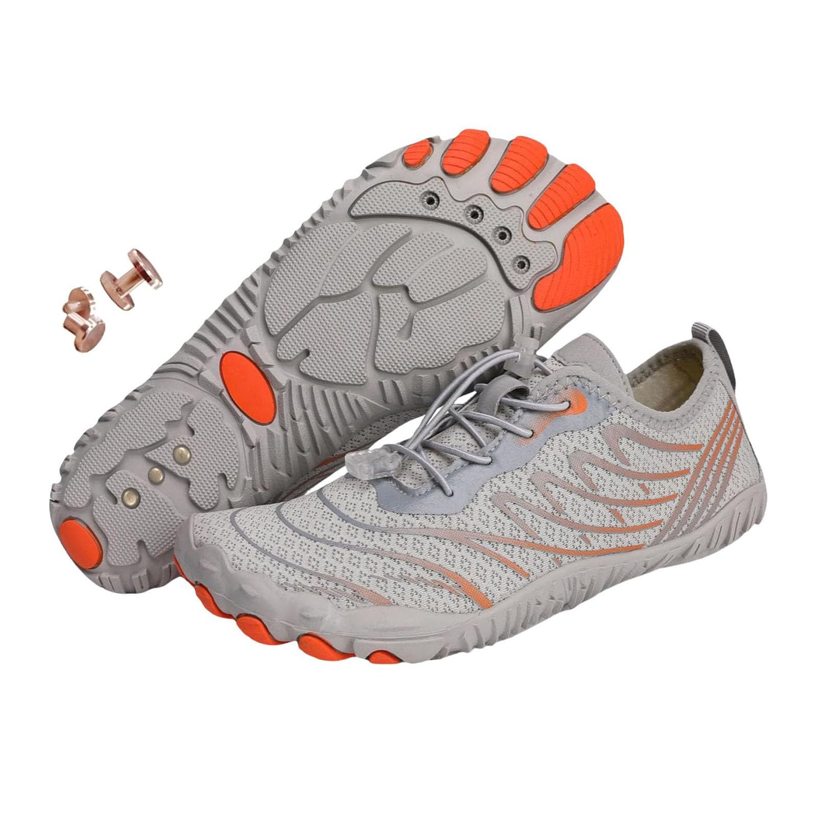 Zureto Grounding Shoes with Copper, Grounded Barefoot Footwear Hike Shoes for Womens Mens Soft Comfortable