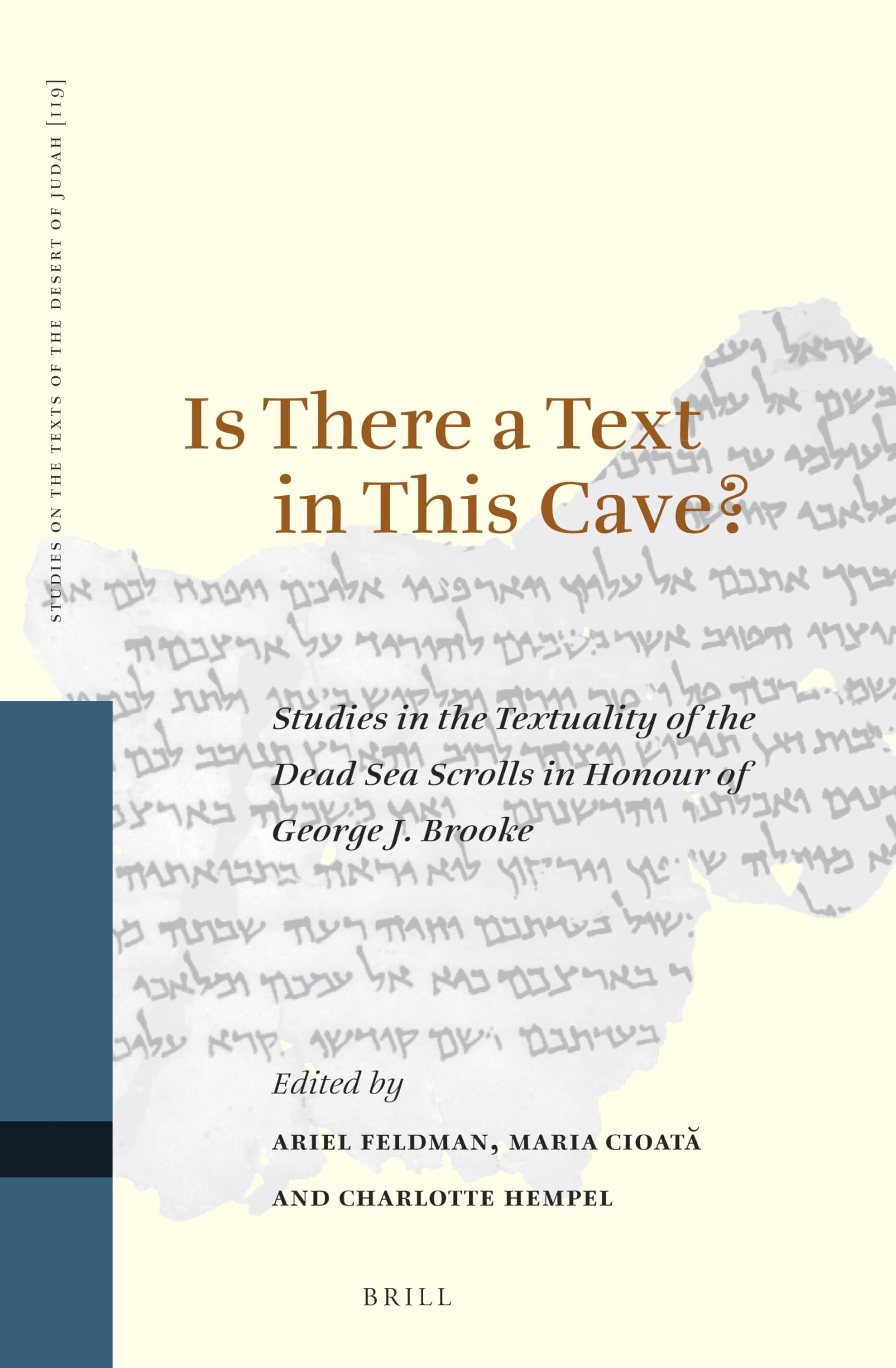 Is There a Text in this Cave? Studies in the Textuality of the Dead Sea Scrolls in Honour of George J. Brooke: 119 (Studies on the Texts of the Desert of Judah, 119)