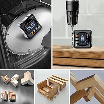 ジョルドファインダー Digital Angle Finder with Electronic Laser - 4-side Strong
