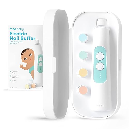 Miniatura 2 de Frida Baby Paquete de aseo  3 en 1 para nariz, selector de orejas + amortiguador eléctrico de uñas limpia los mocos del bebé, cera de oído y recorta