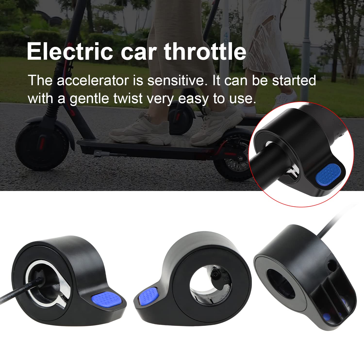 myBESTscooter - Acceleratore per Monopattino Elettrico Xiaomi M365 1S Essential PRO 2 Model 3 (Nero myBESTscooter - Acceleratore per Monopattino Elettrico Xiaomi M365 1S Essential PRO 2 Model 3 (Nero
