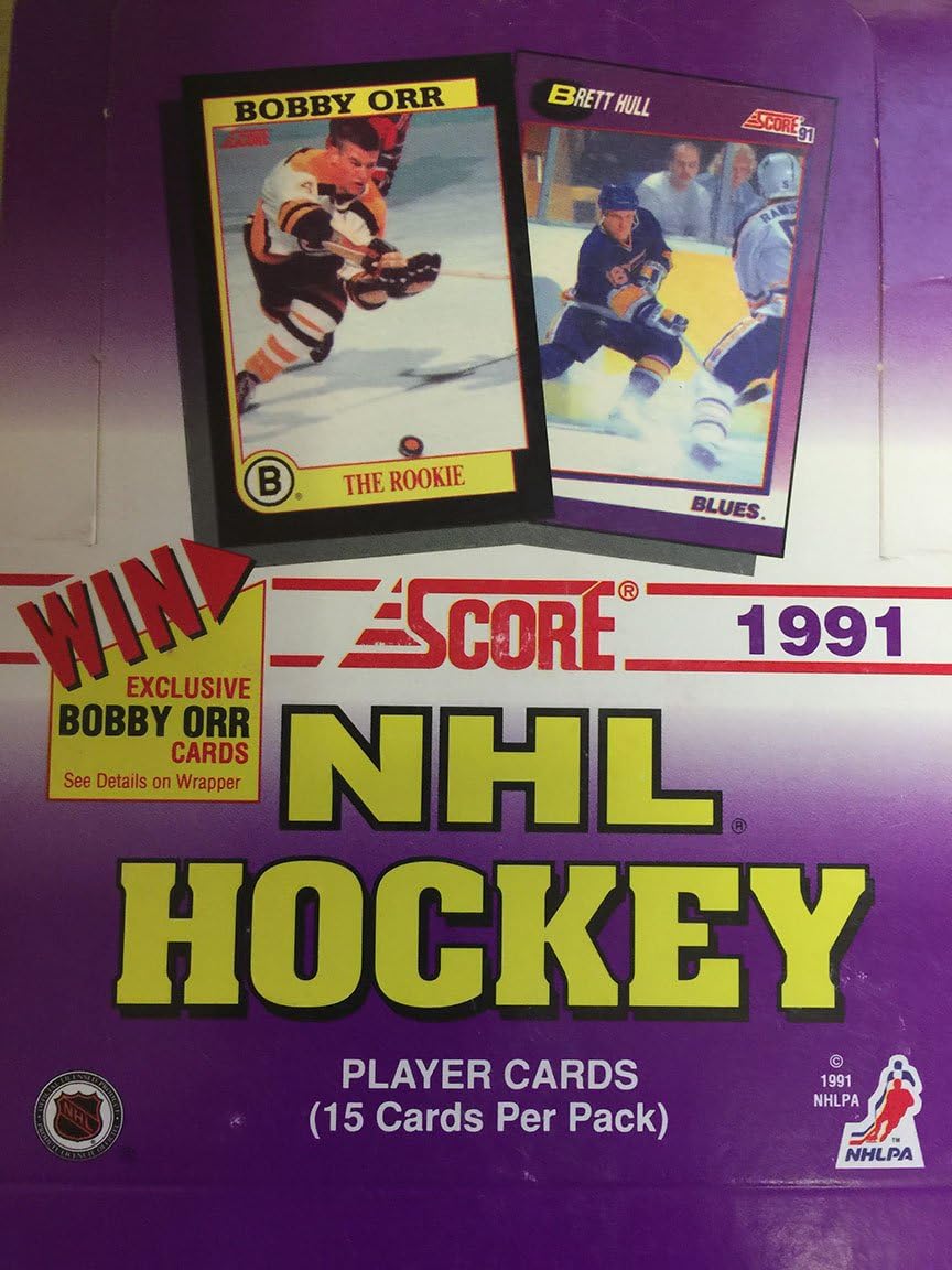 1991 Score Hockey Box -36p15c