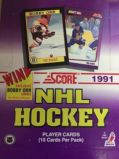 1991 Score Hockey Box -36p15c