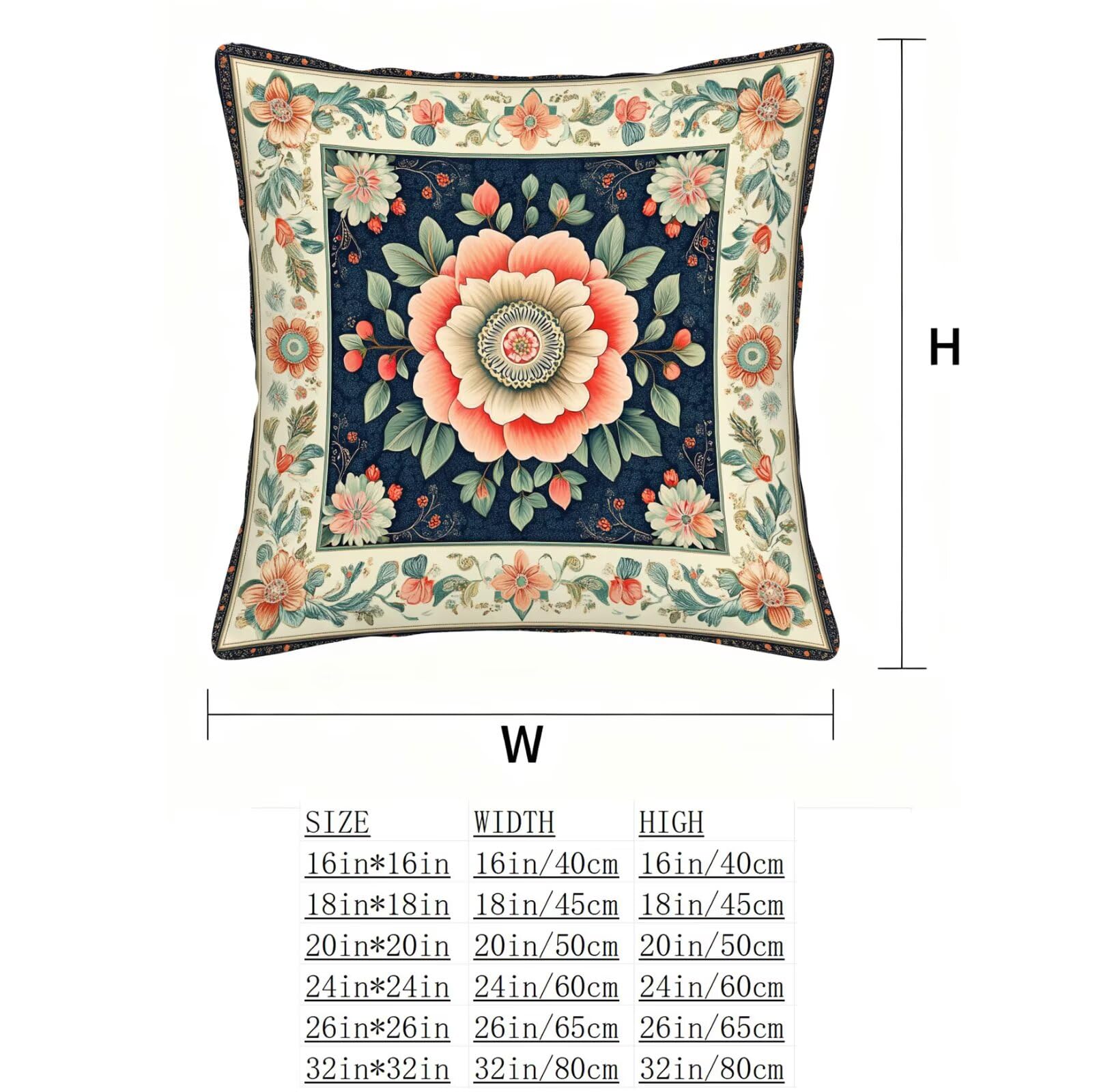 Rosa Funda Cojin 60x60 Bohemia Funda Almohada 60x60 Cojines Sofa Súper Suave Fundas Cojines Decorativos Fundas Almohadas 4 Piezas Almohada Cervicales y Cuello, para Hogar Cama Salon Decoracion E - 645