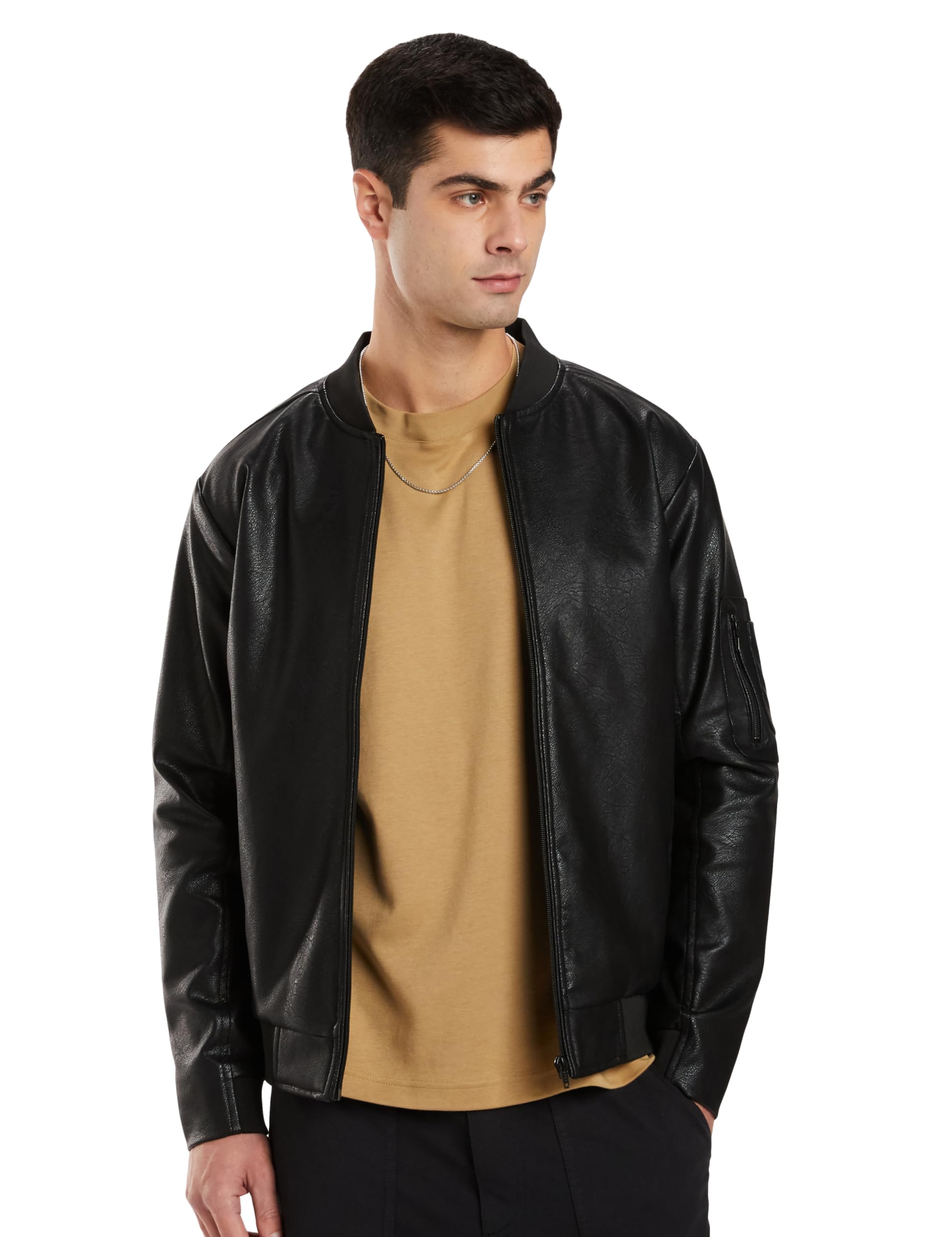 Amazon Brand - Symbol Men's 100% Polyester Regular Jacket