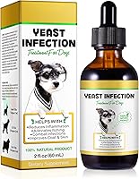 Vista 1 de Tratamiento natural de infección por levaduras para perros, tratamiento de infección por levadura de perro, alivio de alergias de perros, alivio