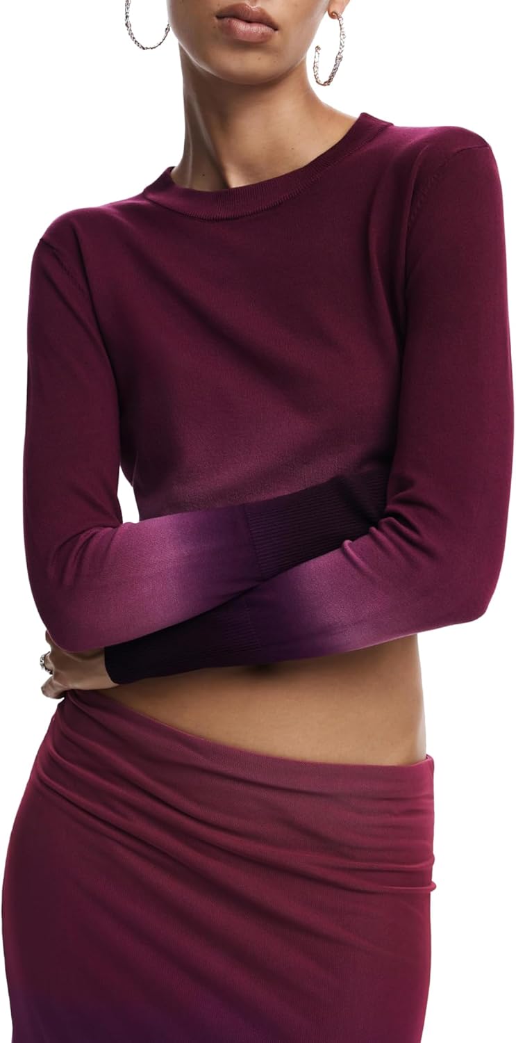 REPRIS_FAL_RIBBO, 3068 Granate Medium, L Red