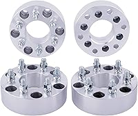 Vista 14 de DCVAMOUS 4 adaptadores de rueda de 6x135 a 6x5.5 de 1 pulgada con pernos de 14x2 compatibles con Ford 6 Lug 6x135 a 6x139.7 para F150 2004-2014