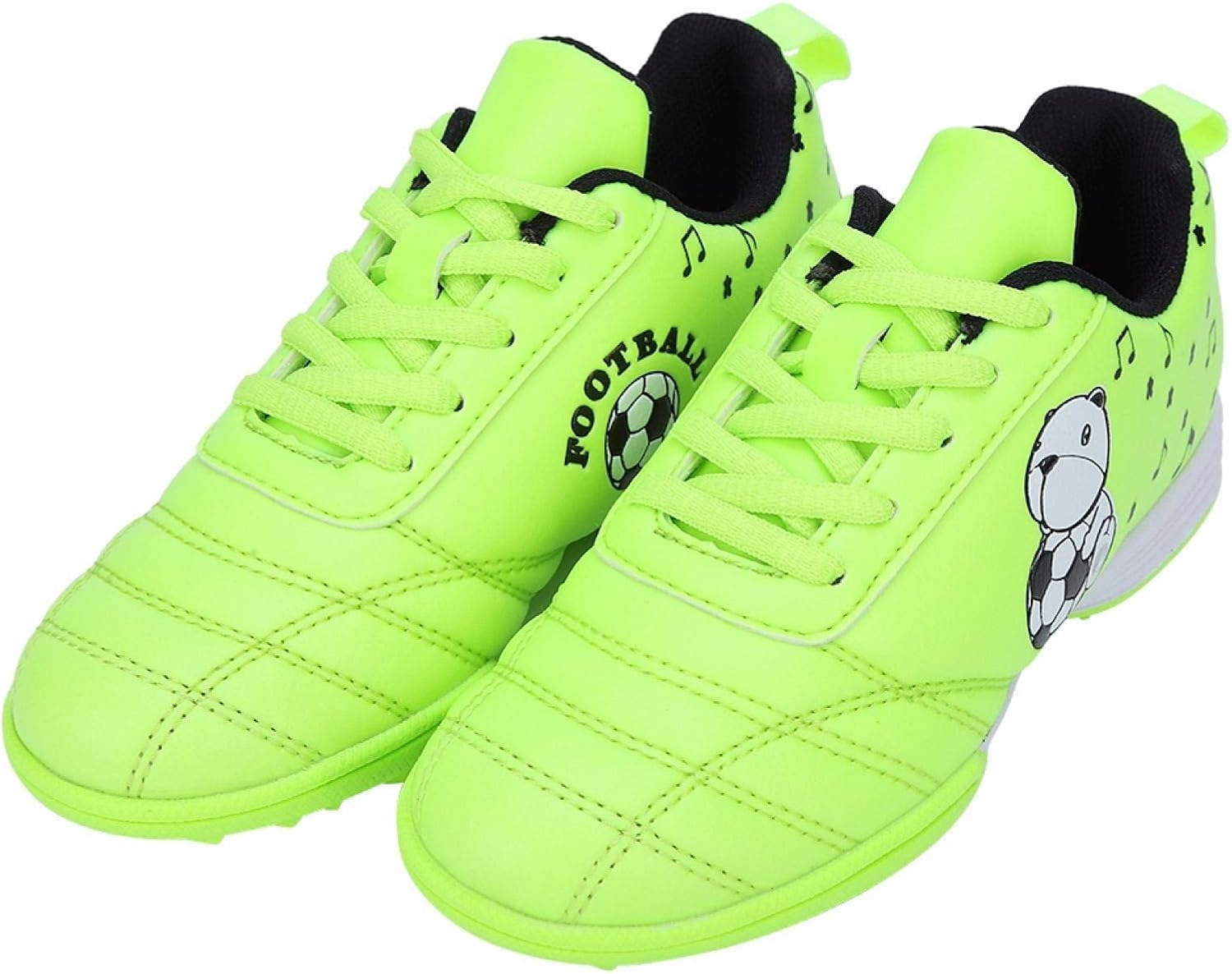 Amazon.com: DAUERHAFT Zapatos de entrenamiento de fútbol antideslizantes  para niños (verde fluorescente) : Deportes y Actividades al Aire Libre