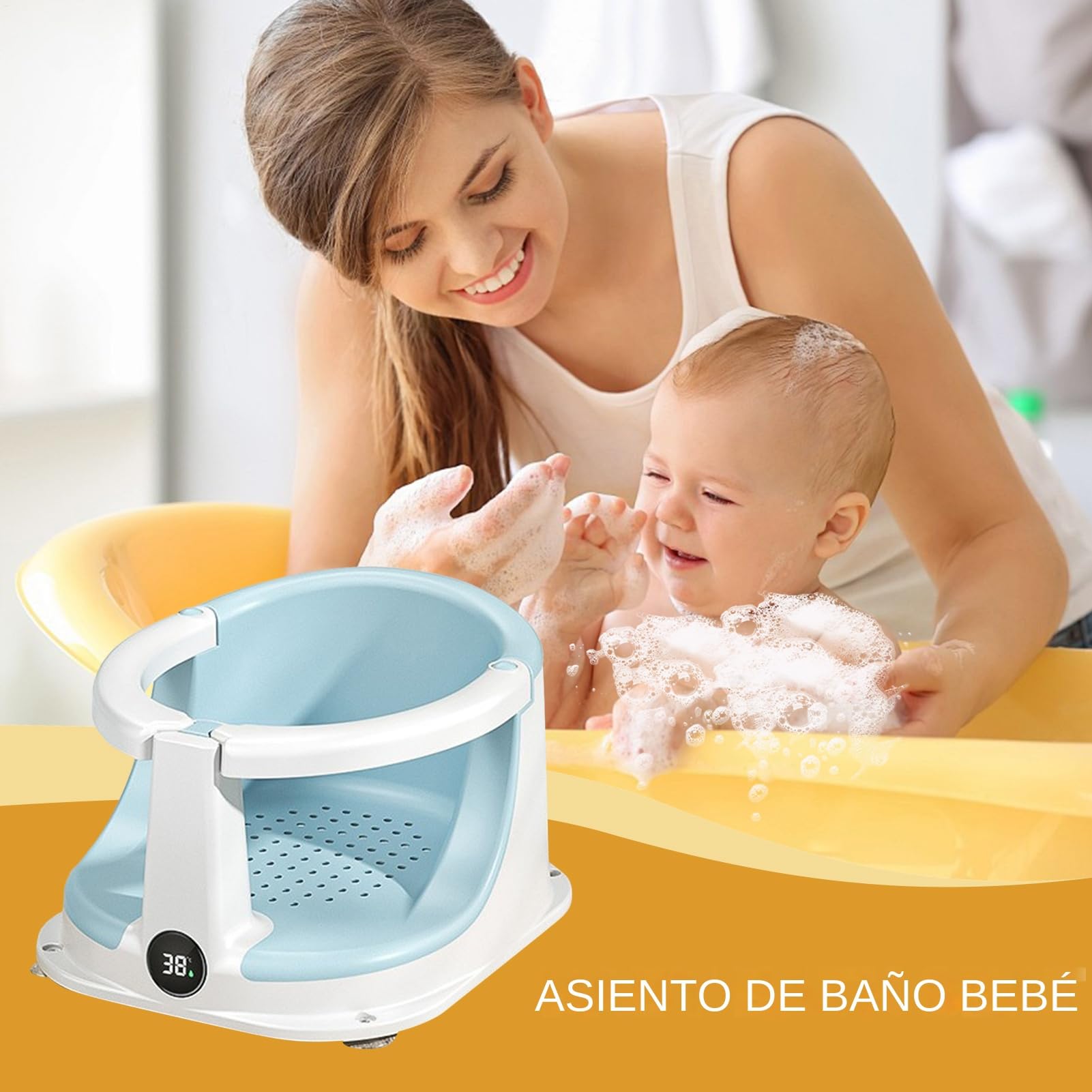 Asiento De Baño Para Bebés,Asiento De Baño Sentado Para Niños