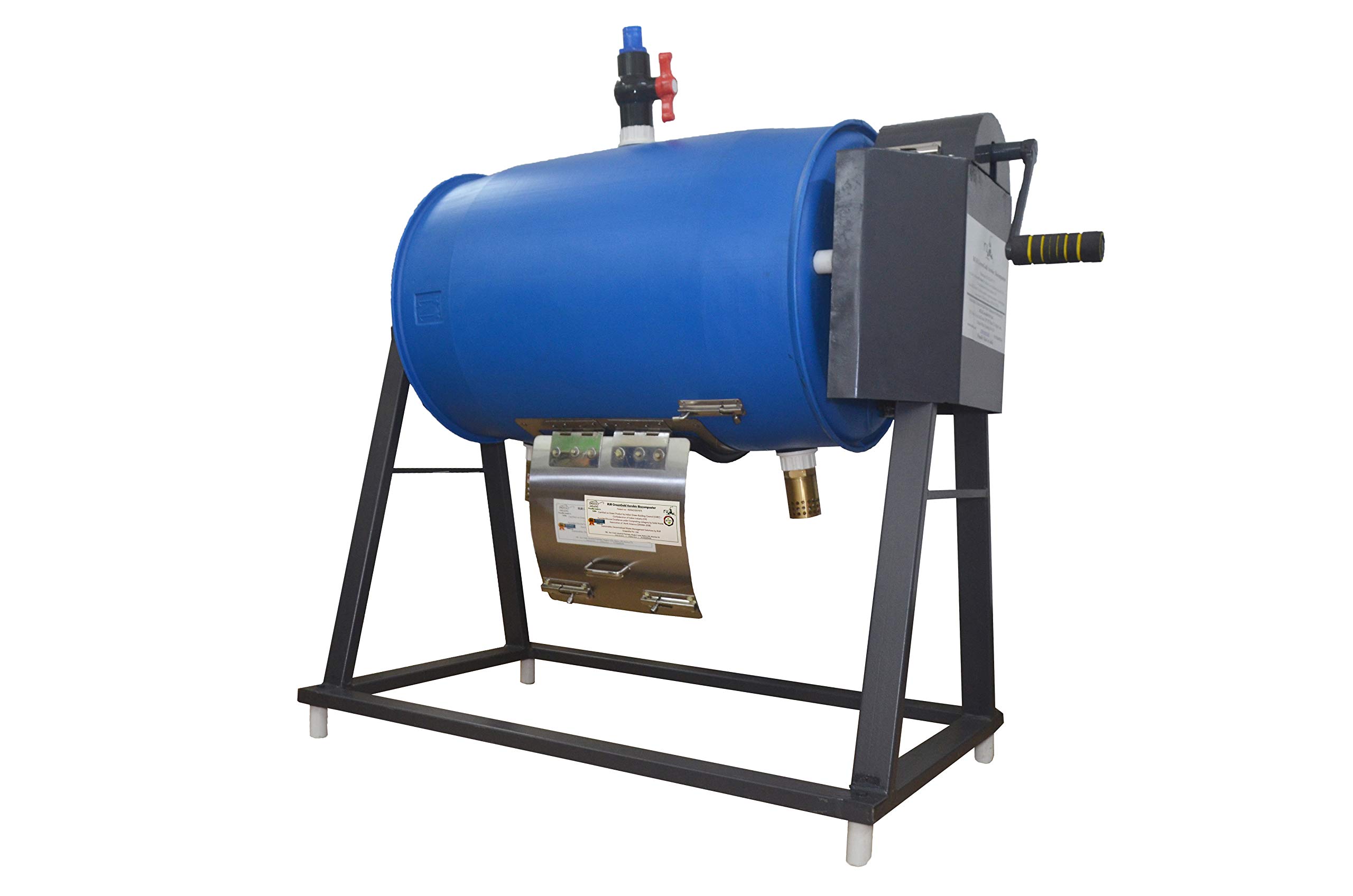 RGGC - S (3-5 kg/Day): RUR's Innovative Aerobic Tumbler Bio Composter for Gardens & Resorts. No Electricity, Low Maintenance. Turn Your Open Spaces into Lush Gardens with HIGH Nutrient Compost-image-29