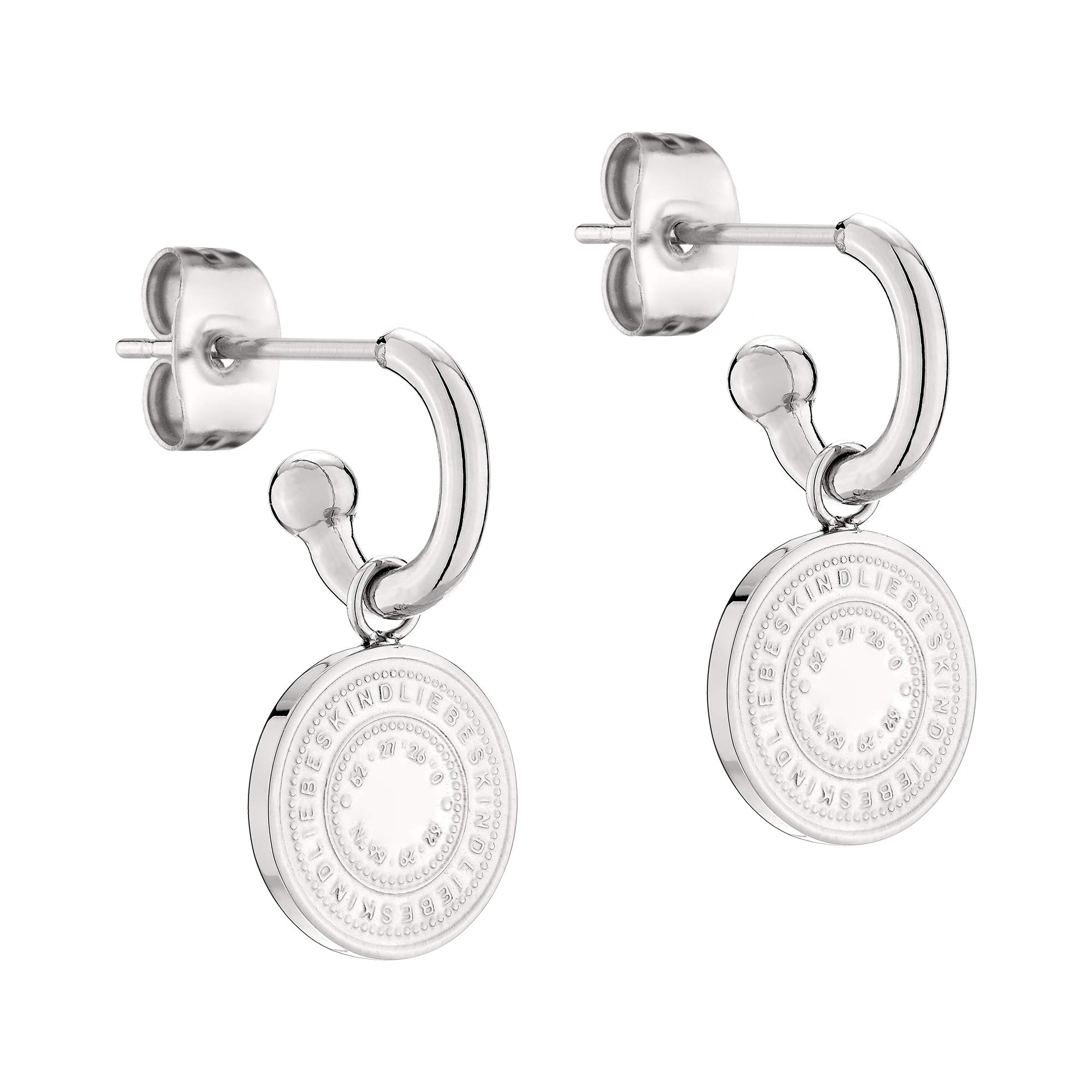 Liebeskind Ladies Stainless Steel Not a gem Earrings