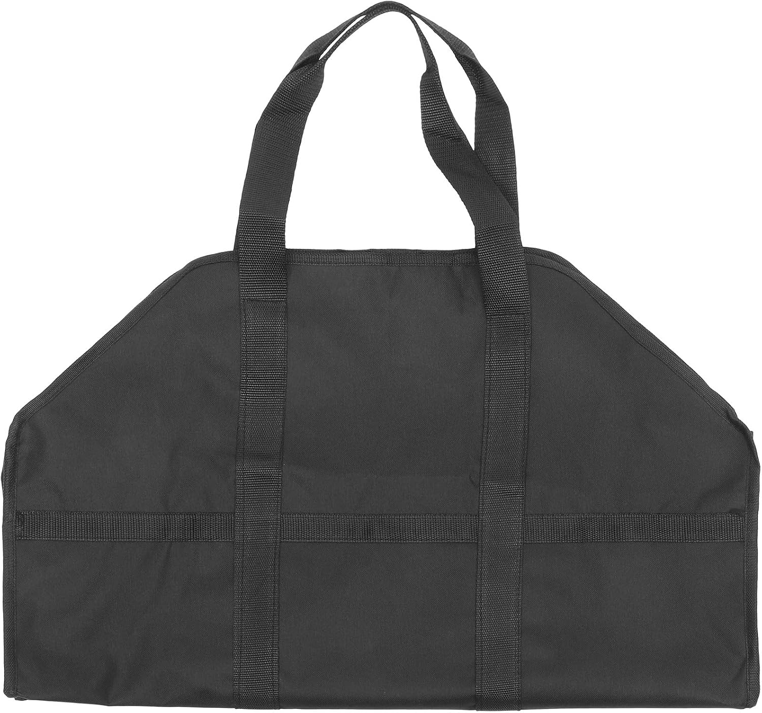 Large-Capacity Firewood Carry Bag Portable Log Storage Tote 600d Oxford Cloth Wood Carrier with Handles for Outdoor Camping and Fireplace Use